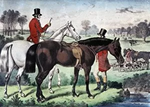 Images Dated 7th September 2011: Fox-Hunting, the Meet