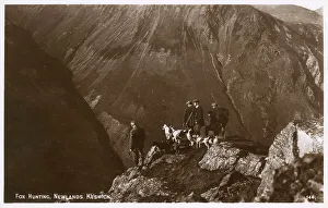 Images Dated 16th June 2016: Fox Hunting party, Newlands, Keswick, Lake District, Cumbria