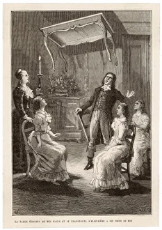 Hammond Collection: Fox Sisters & Table
