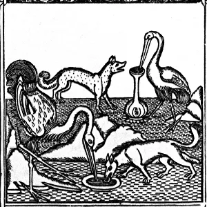 Fable Collection: The fox & the stork