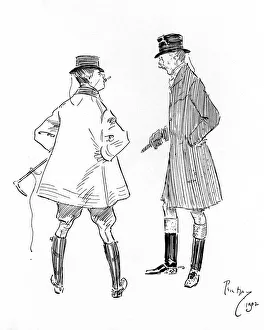 Foxhunting Humour - In the action Foxhunting Humour - In the action