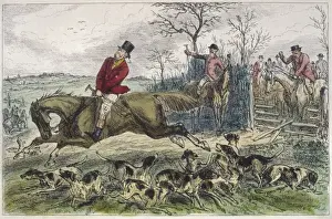 Foxhunting (Leech)