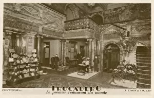 Foyer, the Trocadero, Shaftesbury Avenue, London