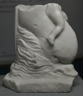 Fauna Prints: Fragment of a statuette depicting Eros riding