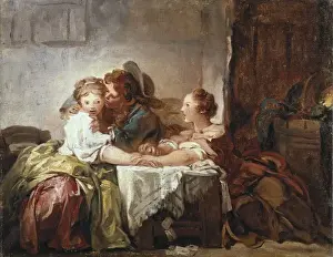 FRAGONARD, Jean Honor頨1732-1806). Captured