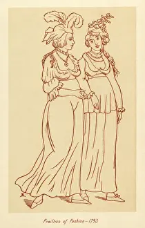 Waisted Prints: Frailties of Fashion 1793