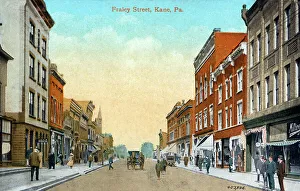 Kane Prints: Fraley Street, Kane, Pennsylvania, USA