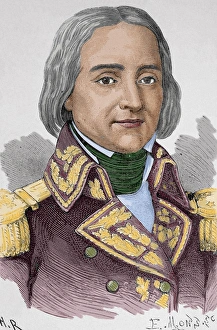 Images Dated 27th December 2012: Frana?o??u?ois-Paul Brueys d Aigalliers (1753-1798). Colore