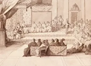 1588 Prints: France (1588). Assembly of the General States (29-II-1588)