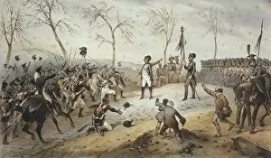France (1815). Napoleon returning from the Elba