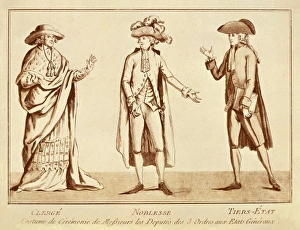 Bourgeoisie Collection: France (18th c.). Ceremonial dres of the deputies