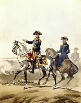 France (18th c. ). General Staffl: Lieutenant