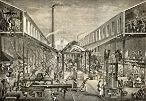 France (19th c. ). Industrial Revolution. Workshops