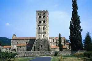 Abbot Prints: France. Abbey of Saint-Michel-de-Cuxa