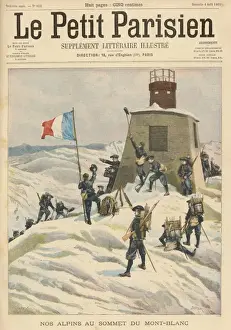 Tricolore Prints: France / Alps / Mont Blanc