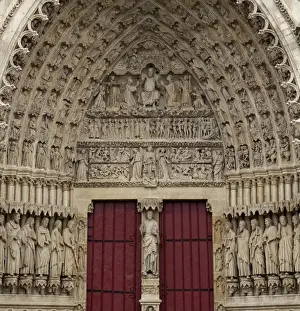 France. Amiens. Cathedral of Our Lady