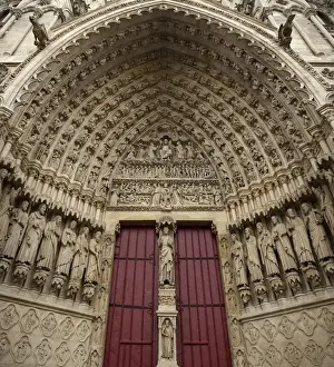 France. Amiens. Cathedral of Our Lady