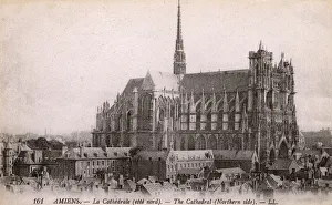 Amiens Gallery: France - Amiens - The Cathedral - The North Side