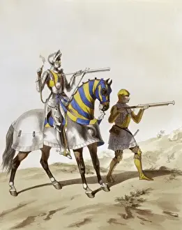 France. Army of the age of Charles VIII (end