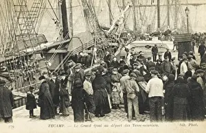 Emigrants Prints: France - Awaiting transport to the New World