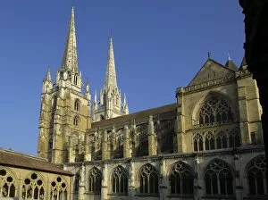 French Man Collection: FRANCE. Bayonne. Cathedral of Sainte-Marie (13th