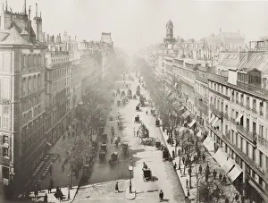 Cityscape Collection: France - Boulevard des Italiens, Paris