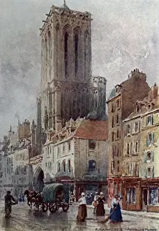 France / Caen Church 1904