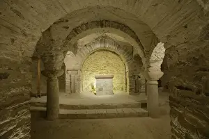 FRANCE. Casteil. Abbey of Sant Mart