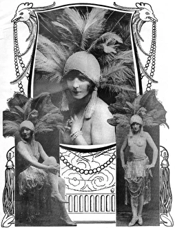 Images Dated 24th May 2015: France Dhelia in the French film Pulcinella, 1924