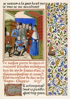 1390 Prints: France / Duke of Brittany