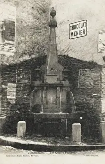 Kerb Prints: France, Landerneau - A Fountain