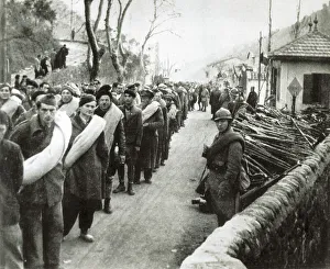 Frenchmen Collection: FRANCE. LANGUEDOC-ROUSSILLON. Le Perthus. Spain