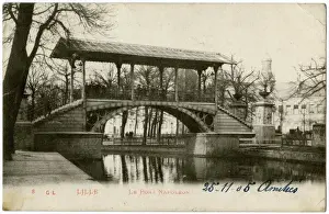 Lille Prints: France - Lille - The Napoleon Bridge