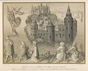 Pregnant Prints: France / Mont St Michel 15