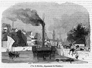 Steam Boat Prints: France Morlaix