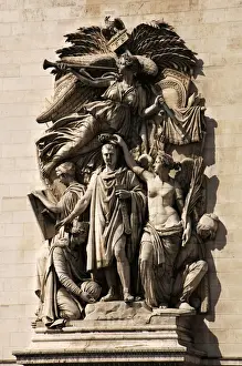 Bonaparte Prints: France. Paris. Arc de Triomphe. Le Triomphe by Jean-Pierre