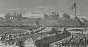 Francia Prints: France. Paris Commune. Versailles troops enter