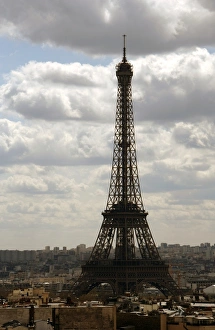 Images Dated 11th April 2008: France. Paris. Eiffel Tower (1887-1889) by Gustave Eiffel (1