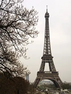 France. Paris. Eiffel Tower by Gustave Eiffel (1832-1923). I