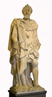 Aquitaine Gallery: FRANCE. Pau. Castle. Statue of Henry IV. Sculpture