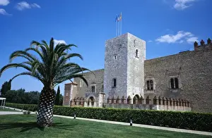 France. Perpignan. Palace of the Kings of Majorca