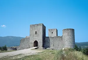Homage Prints: France. Puivert Castle. 13th century