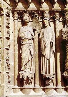 FRANCE. Reims. Cathedral of Notre-Dame. Main