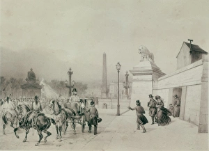 Histoa63 As Collection: France. Revolution of 1848. Flight of Louis Philippe