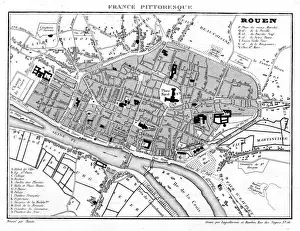 FRANCE / ROUEN PLAN
