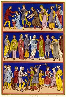Knighting Prints: France Scene / C12-C13