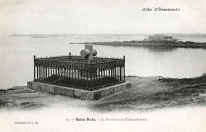 France - St Malo - The Emerald Coast - Tomb of Chateaubriand France - St Malo - The Emerald Coast - Tomb of Chateaubriand