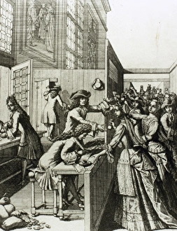 Annotation Gallery: France. Tributes to the King. The people of France paying th