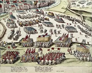 Carnavalet Prints: France. Wars of Religion. Siege of Paris (3rd
