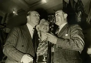 Microphone Prints: Frances Day, American actress and singer
